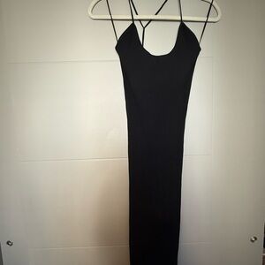 Zara Black Strapless Dress